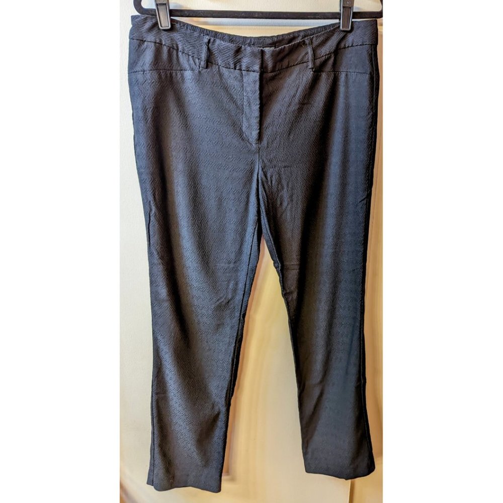Charcoal Gray Cropped Pants